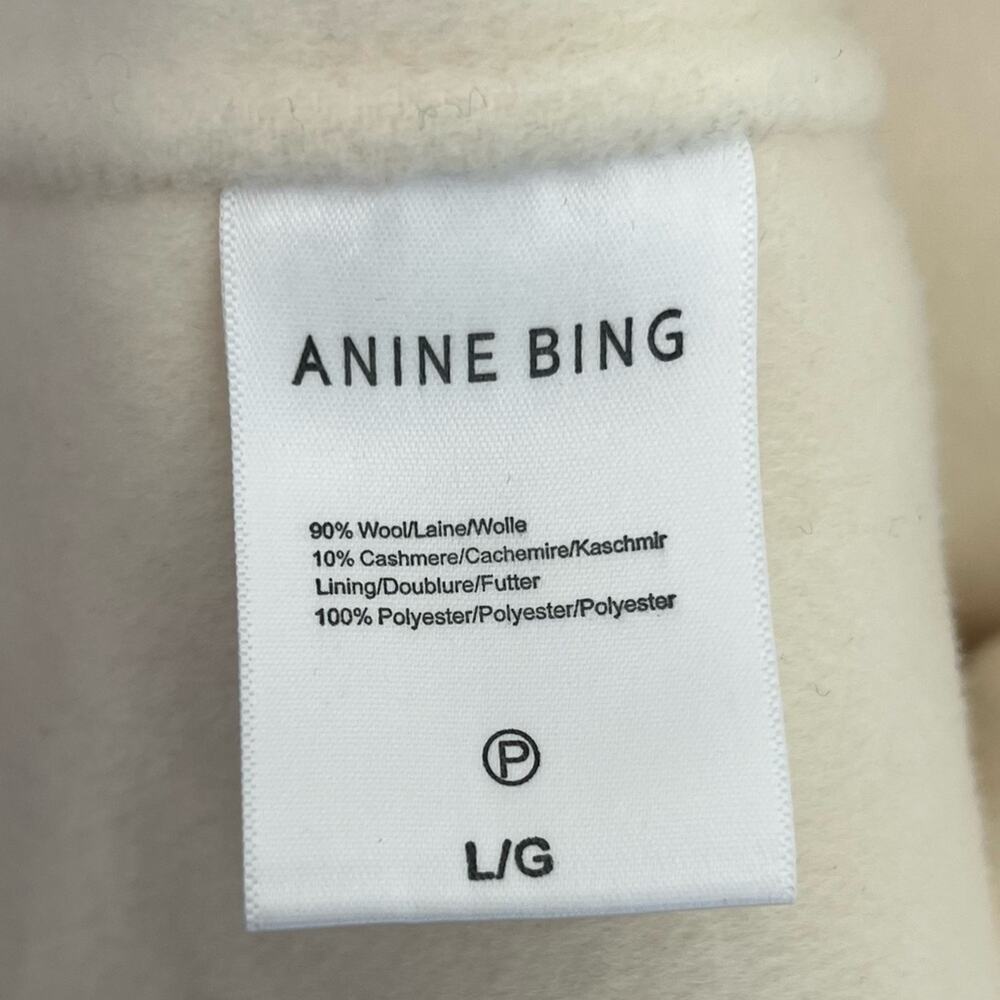 FINAL PRICE NEW NWT ANINE BING Hunter Coat In Ivory - Picture 11 of 11
